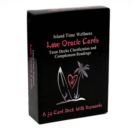 Lsland Time Wellness Louc Tarot Divination Card