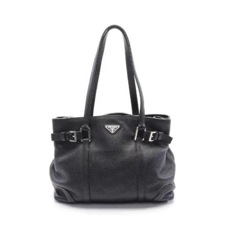 Prada Vintage, Pre-owned Tote Bags Zwart, Dames, Maat:ONE Size