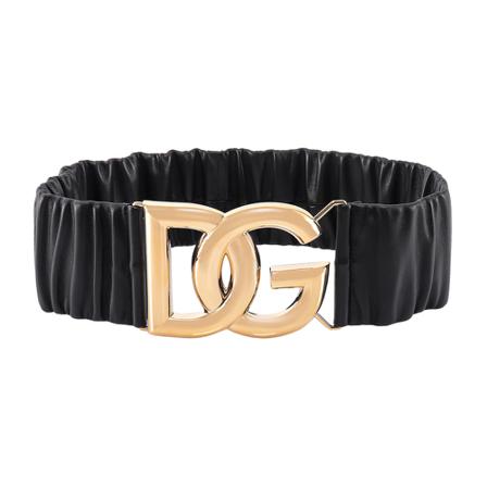 Dolce & Gabbana - Skärp - Svart - Dam - Storlek: 85 Cm, Dam, Storlek: 85 CM