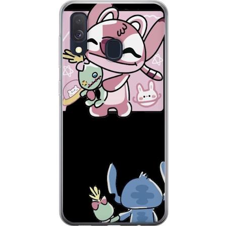 Samsung Galaxy A40 Gennemsigtig cover Stitch venner