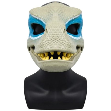 3D Dinosaurie Mask Lifelike Raptor Dino Moving Jaw Dinosaur Mask