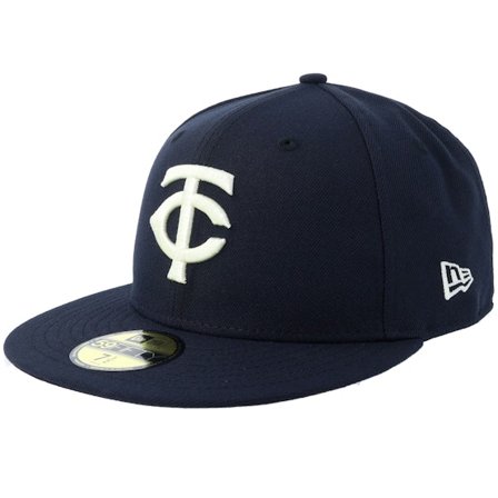 New Era - MLB Blå fitted Kasket - Minnesota Twins Acperf Alt 2023 Navy Fitted @ Hatstore