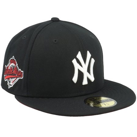 New Era - MLB Černá fitted Kšiltovka - New York Yankees Scarlet Undervisor 59FIFTY Black Fitted @ Hatstore
