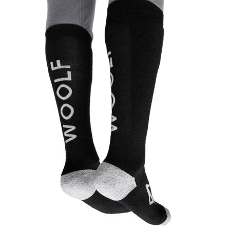 Woolf Merino Ulsaak Tech Sock Black