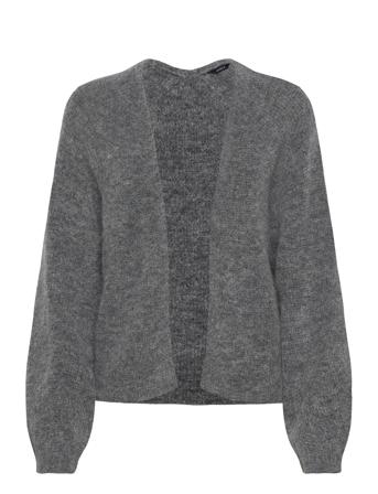Cardigan Mandy Wool Mohair Ble Tops Knitwear Cardigans Grey Lindex