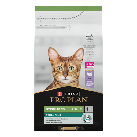 Purina Pro Plan - Katt Adult Sterilisert Renal Plus Kalkun 3 kg - Katt - Kattefôr & kattemat - Tørrfôr for katt - ZOO.no