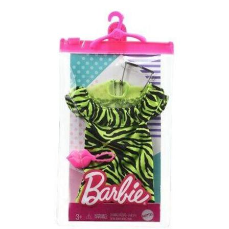 Barbie Fashion Grön Klänning Grc05 Multifärg