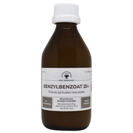 NAF Benzylbenzoat NAF liniment emul 25%