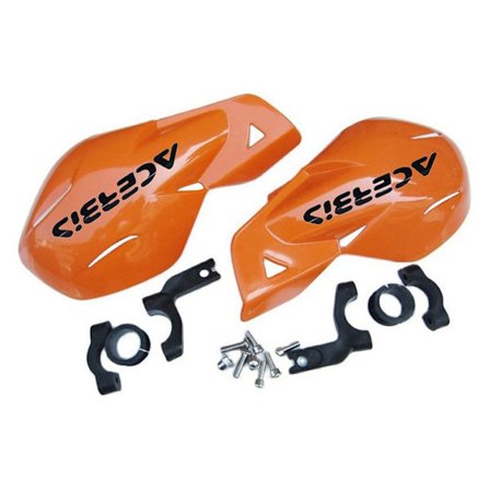 Motorcykel Handskydd Hand Guard Protector ORANGE