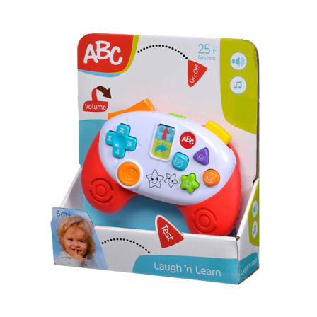 ABC Game Controller Babyleksaker Unisex Flerfärgad ONESIZE