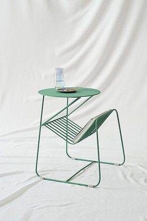 Jotex - Sidobord 56x59 Cm Järn Grön DALLY - Köp Sidobord & småbord hos Jotex