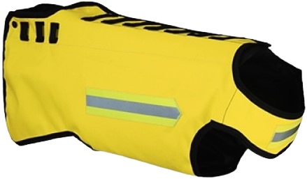 DogTech One Generation 2 koirien suojaliivi, keltainen