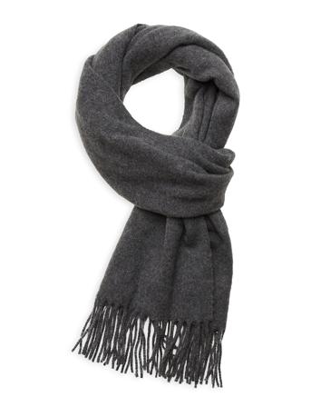 Massachussets Recycled Wool Blend Scarf Accessories Scarves Winter Scarves Grå Lexington Clothing