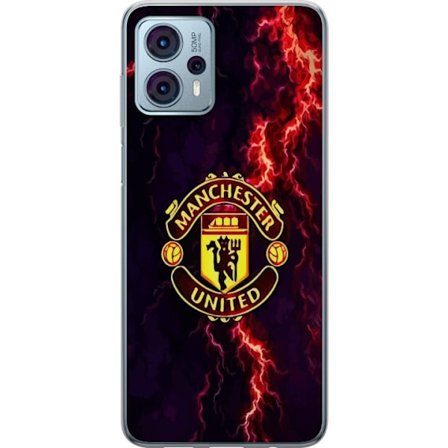 Kompatibelt Mobildeksel til Motorola Moto G23 Manchester United