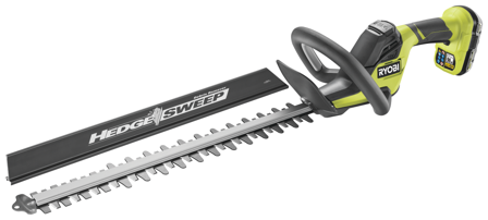 Ryobi RY18HT50A-120 Häcksax med batteri och laddare, Trädgårdsmaskiner