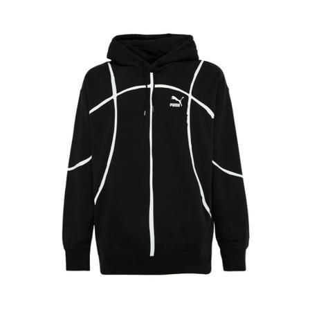 Puma, Hoodies Zwart, Heren, Maat:M