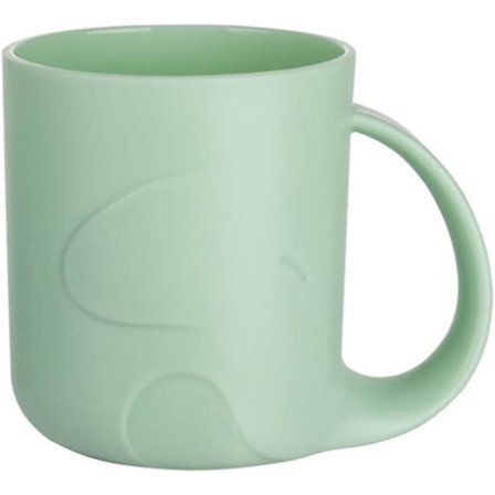 Tandkopp i plast med handtag Tecknad tandborsthållare