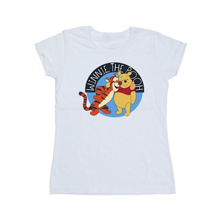 Disney Dam/Kvinnor Nalle Puh Med Tiger Bomull T-shirt