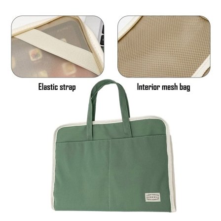 IC Laptop Taske Enkel Lille Frisk Bærbar Lynlåstaske