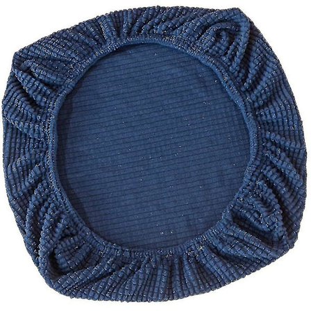 Stretch-trekk for kontorstol, kontorstol med sving, mørkeblå