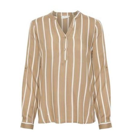 Kaffe Kastridy blouse , Bruin , Dames , Maat: XL