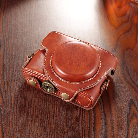 Etui for (Coffee)Sony RX100 RX100II RX100III RX100IV RX100VII RX1