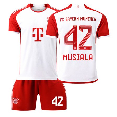 23/24 Bayern Stadium Hjemme Barnas Fotballdraktsett