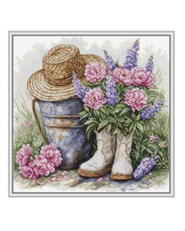 Broderikit Billede Havedekoration - Luca-S