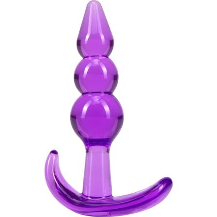 B Yours: Kolmikertainen helmiperäaukko-tulppa, violetti Lila