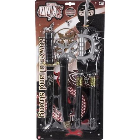 Ninja Sæt med Sværd