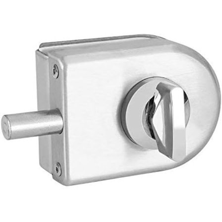 Sikkerhetslås, 10~12mm Halvsirkel Enkel Åpen Rammeløs Rustfritt Stål