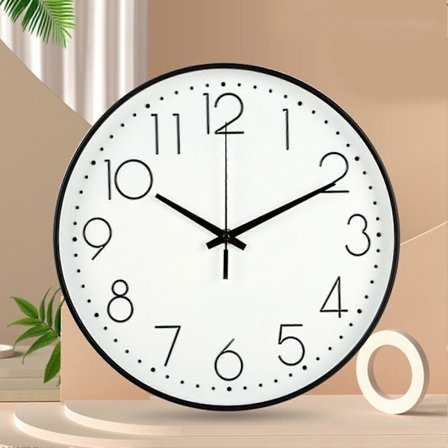 Atclv 8 Tums Tyst C Tickande Lättläst Rund C För Hemmet {db}