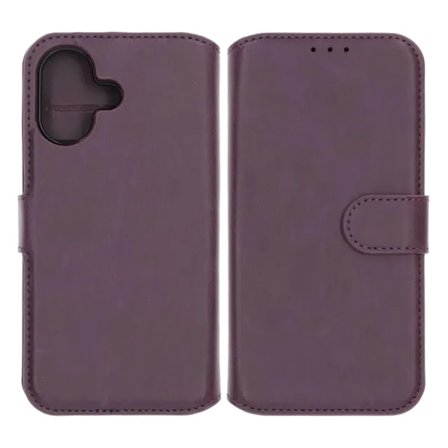 RV Magnetic Wallet Case iPhone 17 Dark Cherry