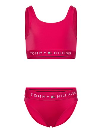 Tommy Hilfiger Bralette Set - Pink - 140-152