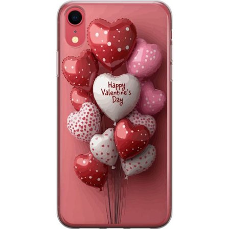 Yhteensopiva Puhelinkuori Apple Apple iPhone XR Ystävänpäivän ilmapallot
