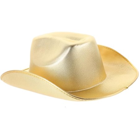 Eva Cowboy Hat Herrehat til Mænd Hooey Hatte til Mænd Justerbar Hat Gylden
