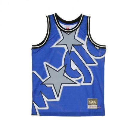 Mitchell & Ness NBA Basket Top Orlmag Basketball Blå, Herre