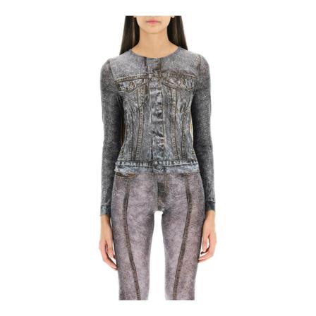 Diesel Long Sleeve Tops Grå, Dame