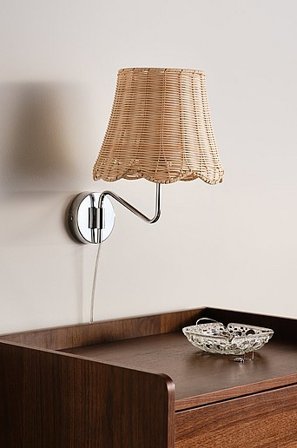 Jotex - STRÅ lampa ścienna bambusowy - Kup Kinkiety firmy Jotex