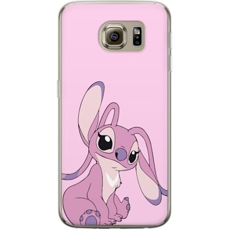 Samsung Galaxy S6 L pin kyv kuori Stitch vaaleanpunainen
