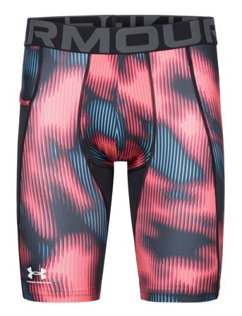 Ua Hg Prtd Long Shorts Shorts Sport Shorts Rød Under Armour*Betinget Tilbud