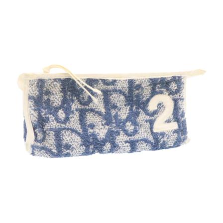 Dior Vintage, pre-owned Fabric Pouch Blauw, Dames, Maat:ONE Size