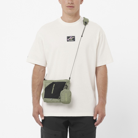 Salomon - Premières couches hauts Vêtements Wild Rays Label Ss Tee M