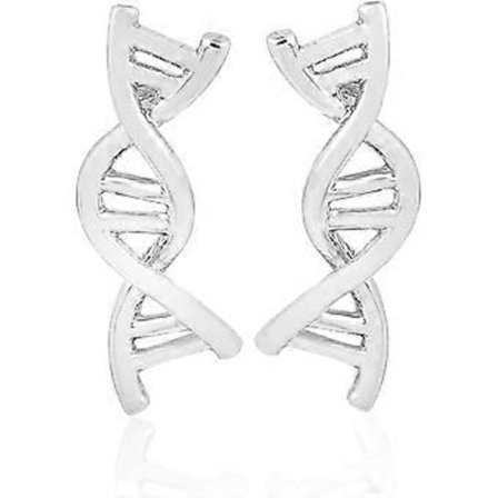Heyone DNA Dobbelt Helix Molekyl Ørepynt for Jenter og Kvinner