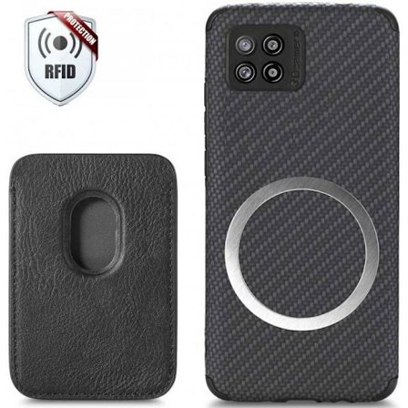 Iskunkestävä kuori Magsafe RFID:llä magneettikorttipidikkeellä A22 5G