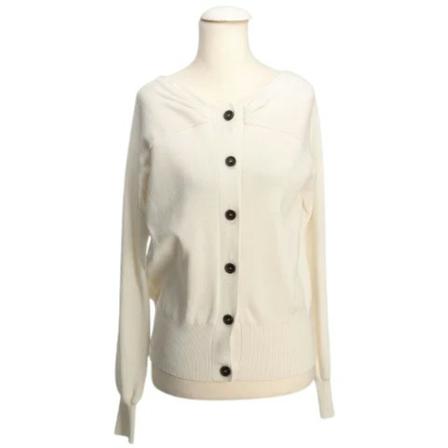Burberry Vintage, Pre-owned Fabric tops Beige, Dames, Maat:M