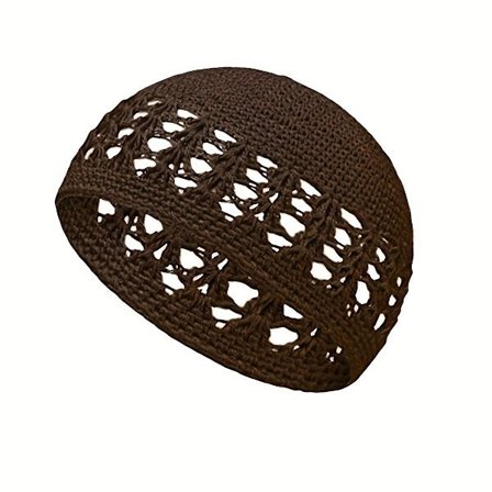 Simpel Farve Håndlavet Hæklet Hue Til Kvinder Mænd Vinter Hold Varmen Strikkehatte