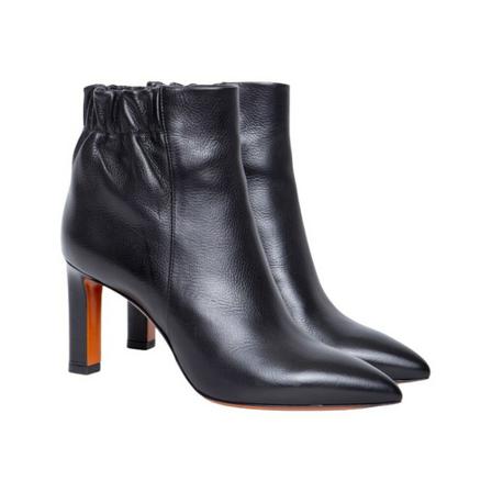 Santoni, Boots Czarny, Kobieta, Rozmiar: 39 EU