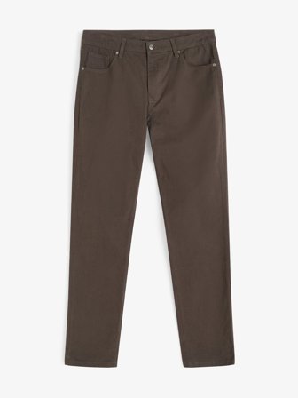 Green Trousers Slim Fit