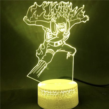 Naruto Kakashi Uchiha Sasuke 3D Illusion Nattlampa